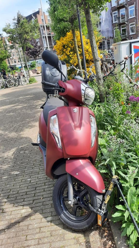 Suzuki Address 125 | <1 jaar oud, 1653 km | incl. windscherm, Fietsen en Brommers, Scooters | Overige merken, Ophalen, Zo goed als nieuw
