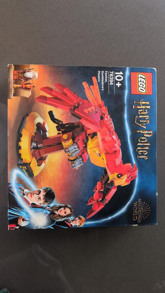 LEGO Harry Potter 76394 Fawkes Dumbledore's Phoenix, Lego, Harry Potter, Ophalen of Verzenden, Zo goed als nieuw