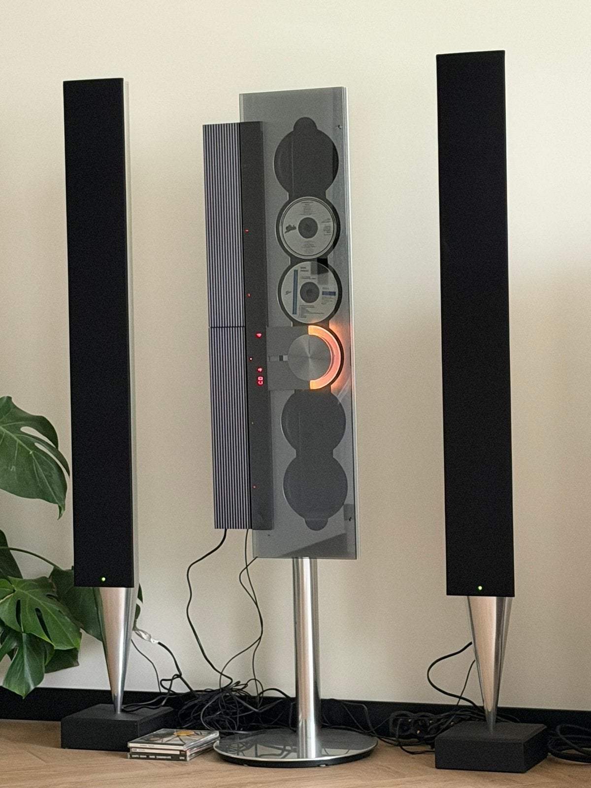 B&O set Beosound 9000 CD Beolab 8000 boxen Bang&Olufsen, Audio, Tv en Foto, Ophalen, Zo goed als nieuw, Overige merken, Wisselaar