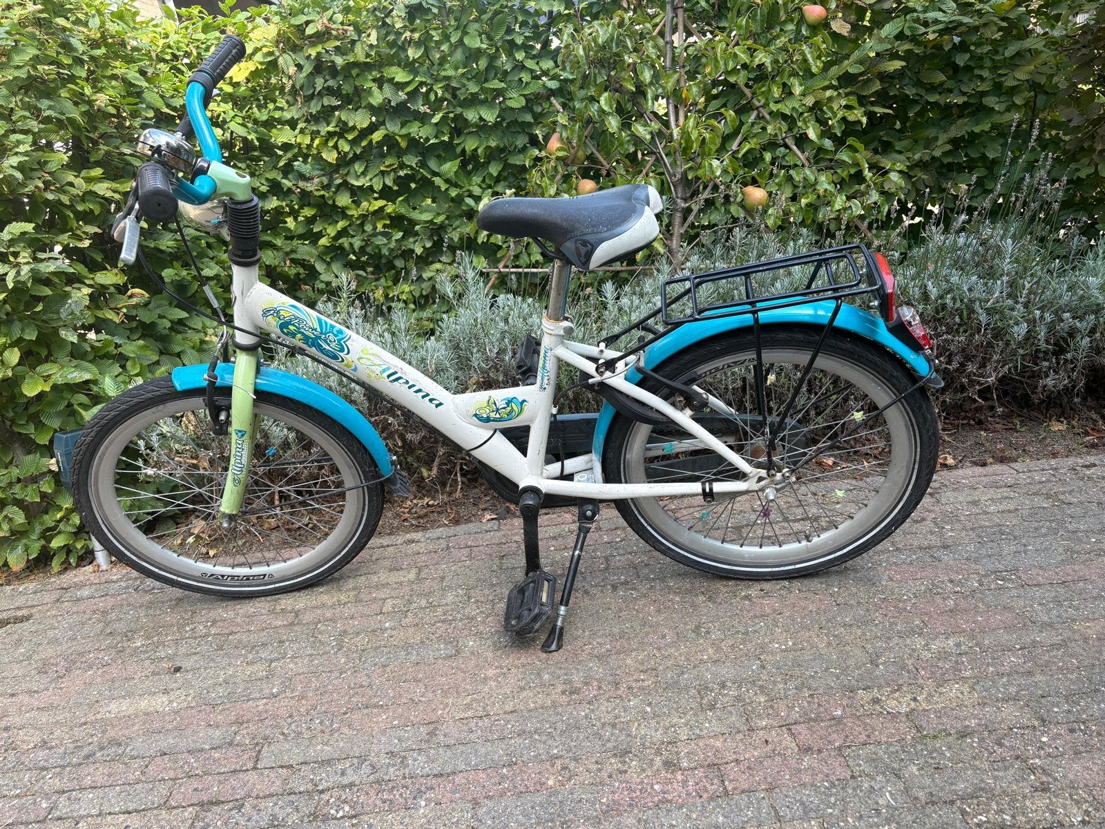 Alpina kinderfiets 20 inch, Fietsen en Brommers, Ophalen, Zo goed als nieuw, Terugtraprem, 20 inch of meer