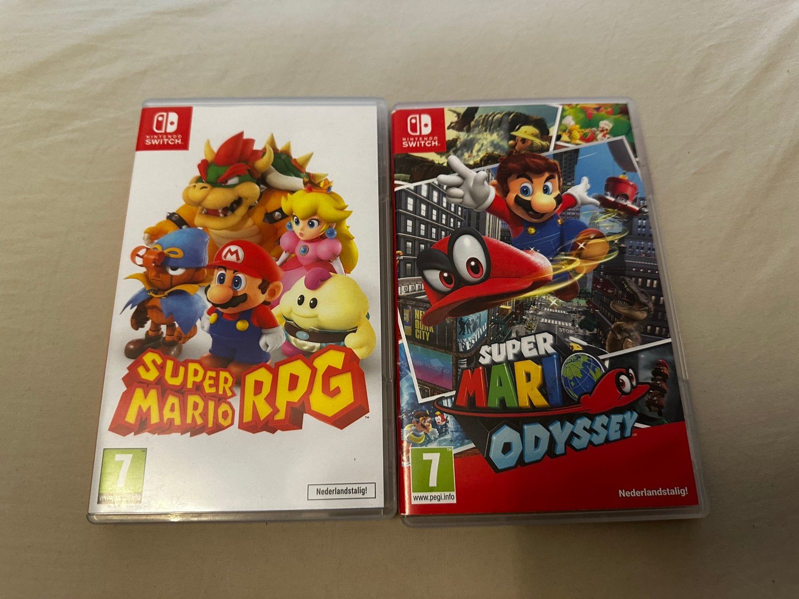 Super Mario RPG & Super Mario Odyssey Nintendo Switch, Spelcomputers en Games, 1 speler, Ophalen of Verzenden, Zo goed als nieuw