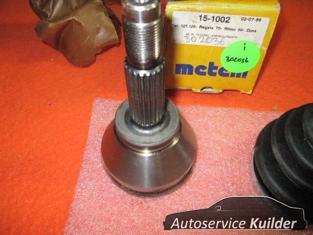 Homokineet wielzijde Fiat 127 128 Ritmo regata Metelli, Fiat, -, -, Nieuw
