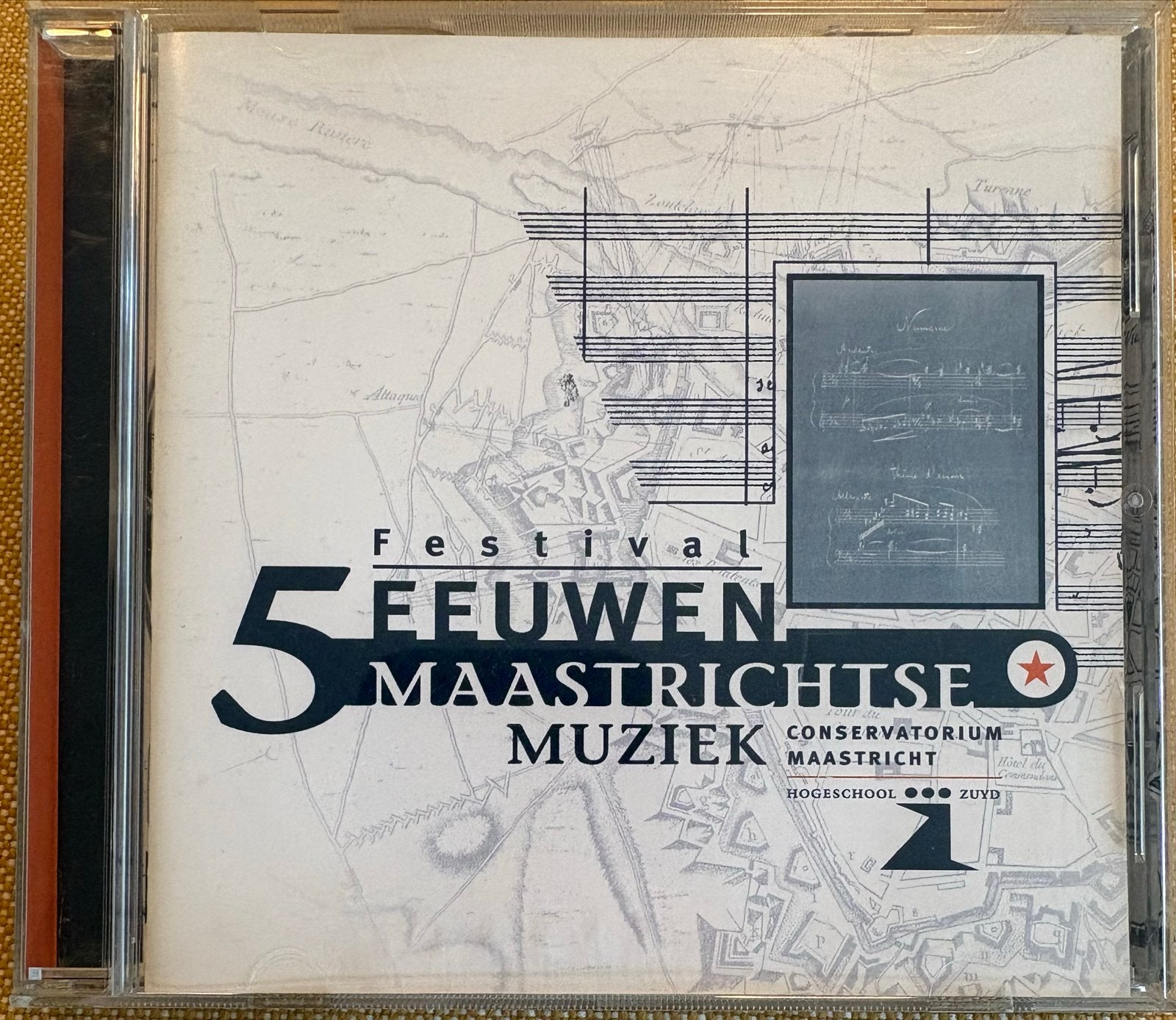CD: Festival 5 Eeuwen Maastrichtse Muziek - Conservatorium, Overige componisten, Ophalen of Verzenden, Zo goed als nieuw, Inclusief doosje