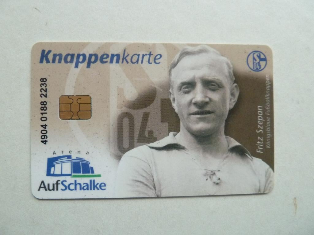 Knappenkarte. Schalke 04.   Fritz.Szepan, Verzamelen, Sportartikelen en Voetbal, Ophalen of Verzenden, Zo goed als nieuw, Buitenlandse clubs