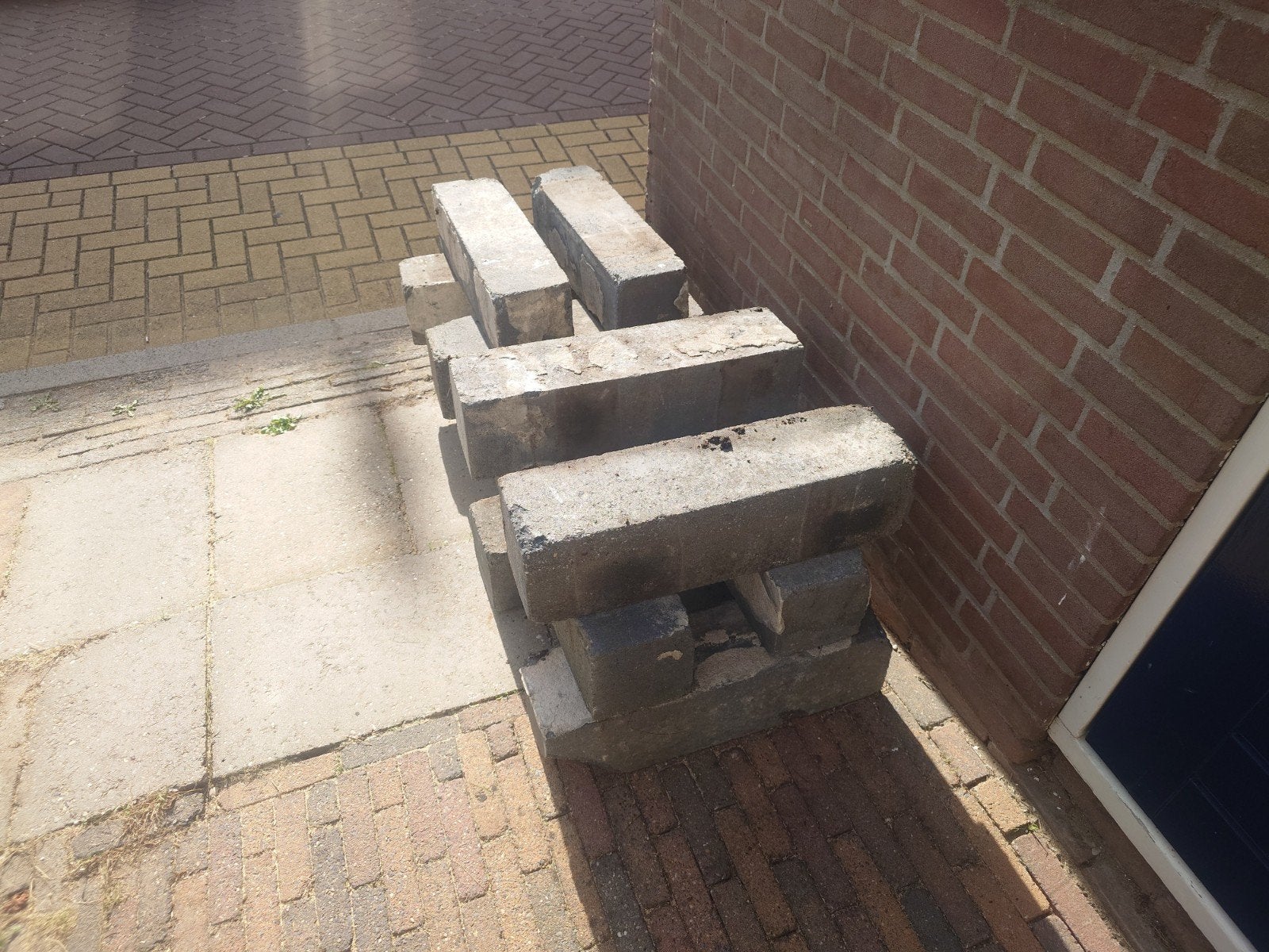 Stapelblokken 60x16x16 cm, Ophalen