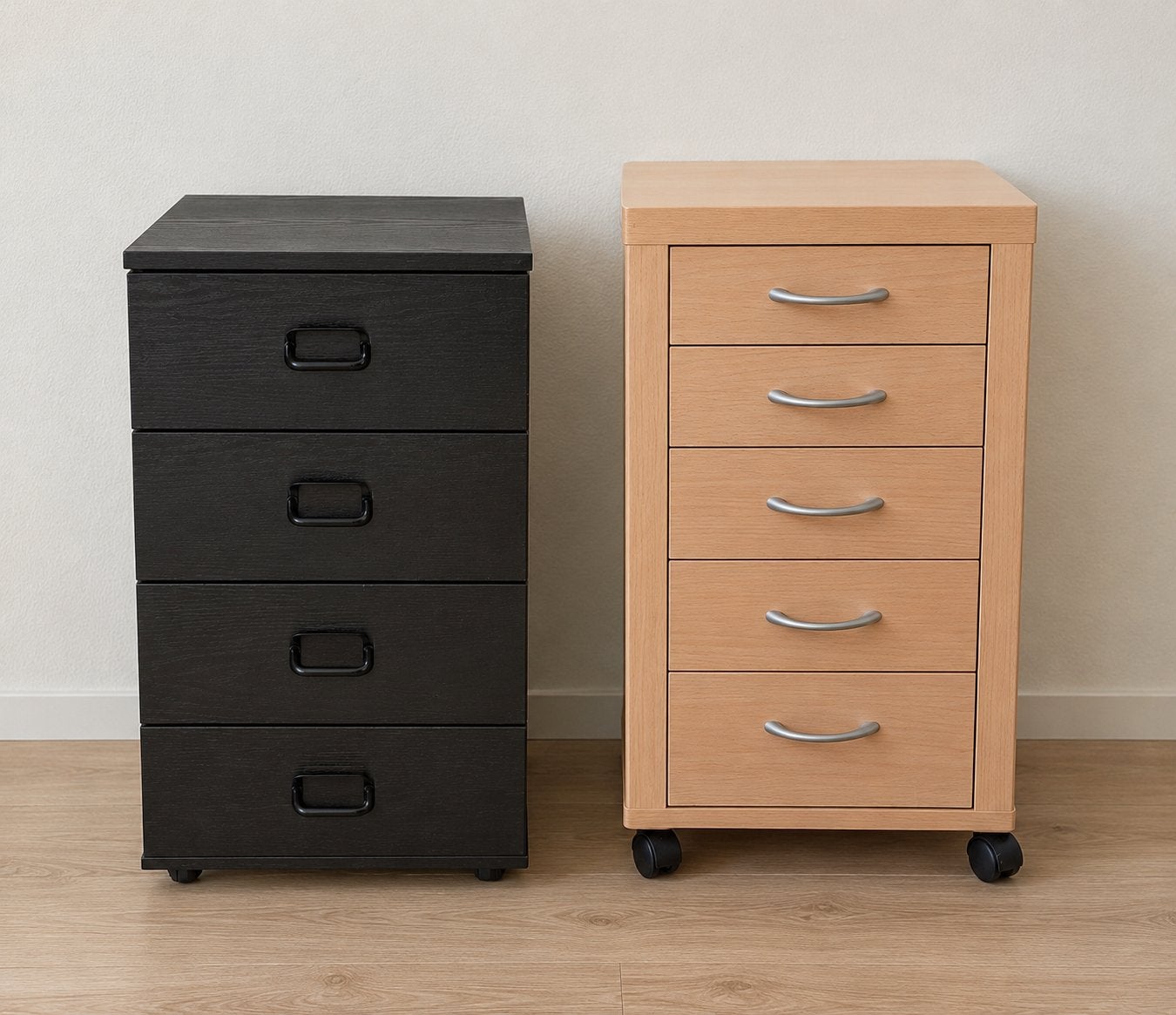 2 lade kastjes, Ophalen, 50 tot 100 cm, Zo goed als nieuw, Minder dan 100 cm