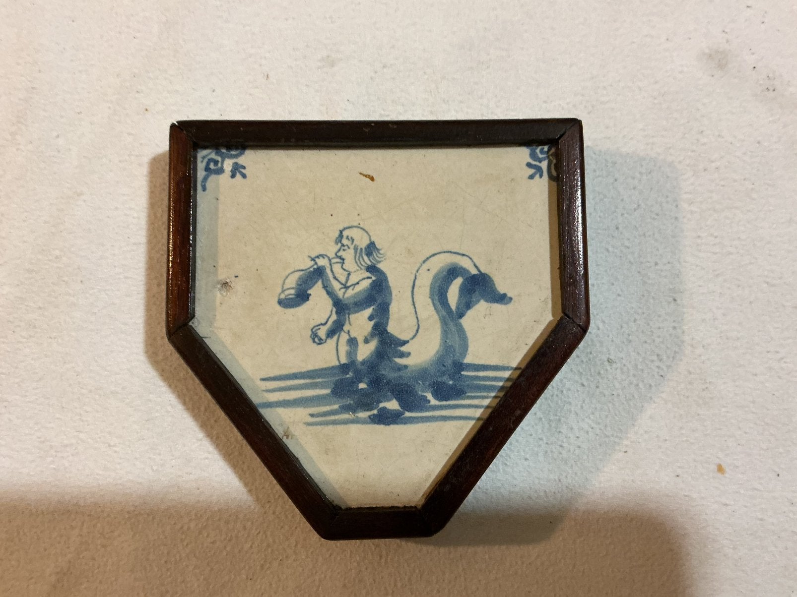 Antieke tegel, Ophalen of Verzenden