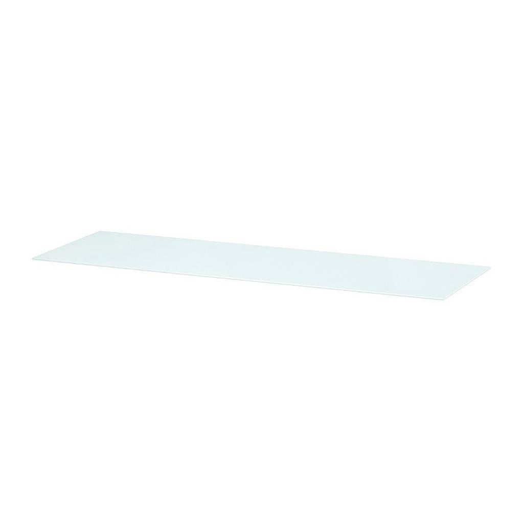 Glazen afdekplaat Besta 120x40cm, Ophalen, Zo goed als nieuw