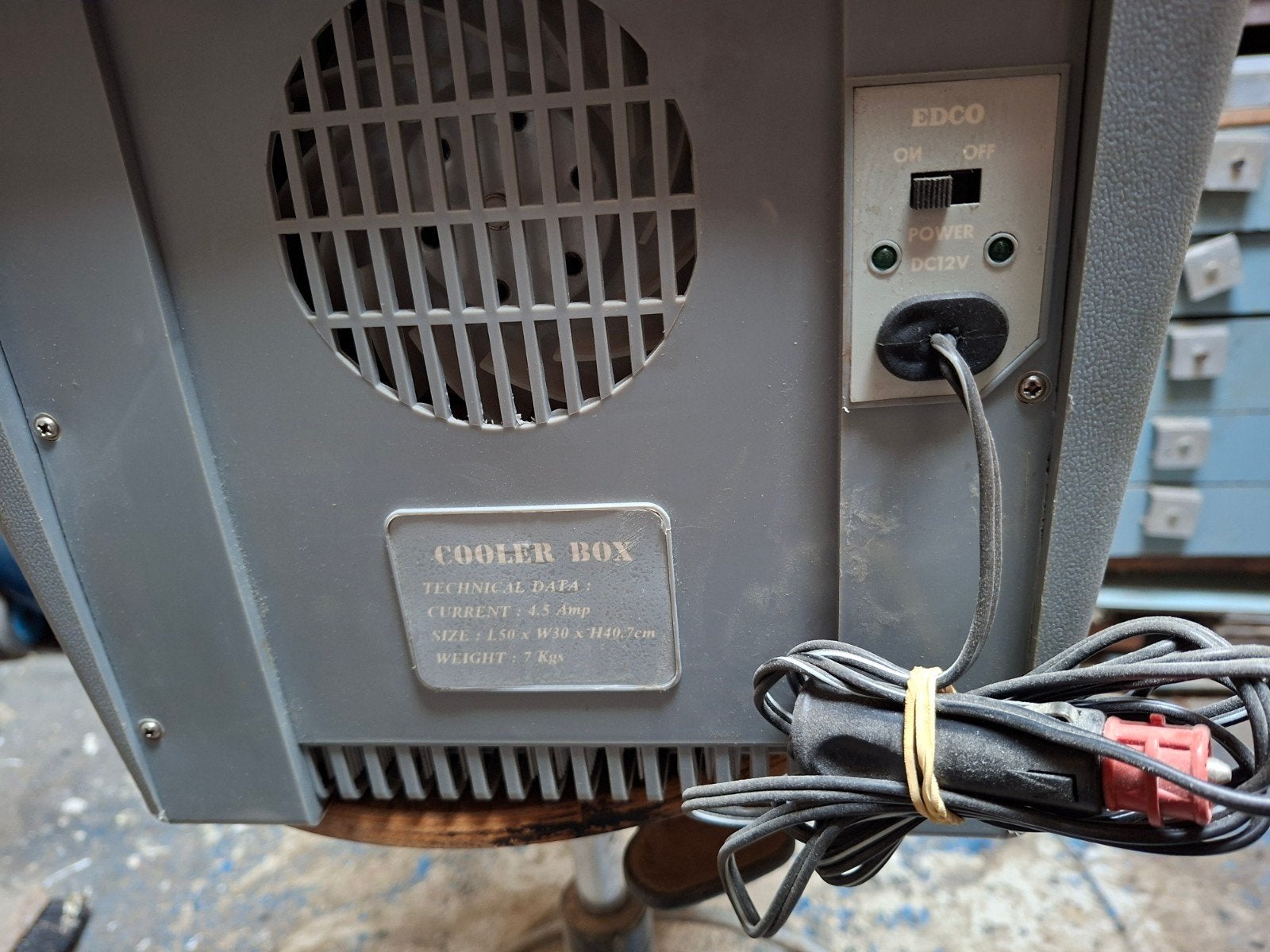 EDCO Koelbox 12V - Ideaal voor onderweg, Ophalen, Gebruikt, Koelbox, Elektrisch