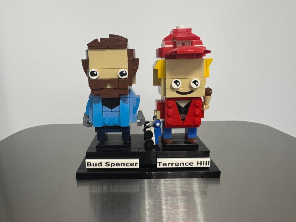 LEGO MOC BrickHeadz Bud Spercer & Terrence Hill, MOC (eigen creatie), BrickHeadz, Lego, Info@lego.nl