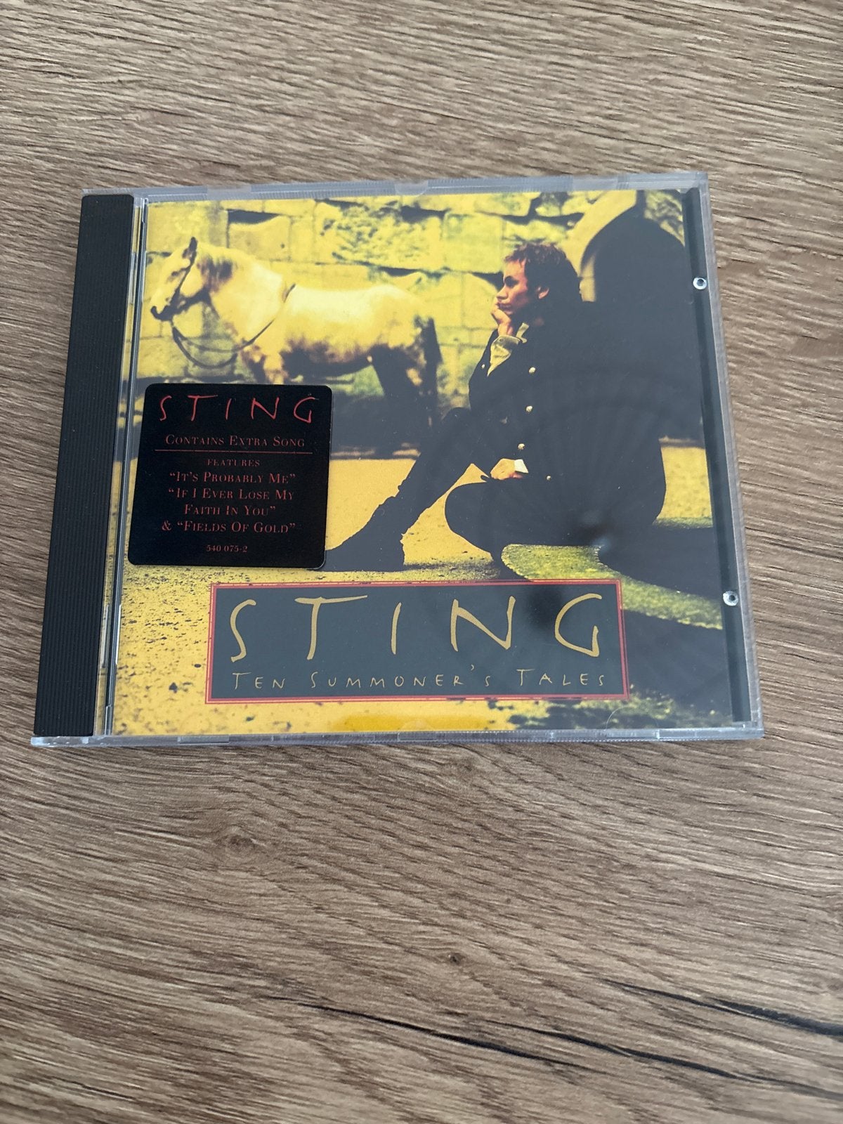 Sting - Ten Summoner's Tales CD (met extra nummers), Gebruikt, Met bonustracks, Pop, Ophalen of Verzenden