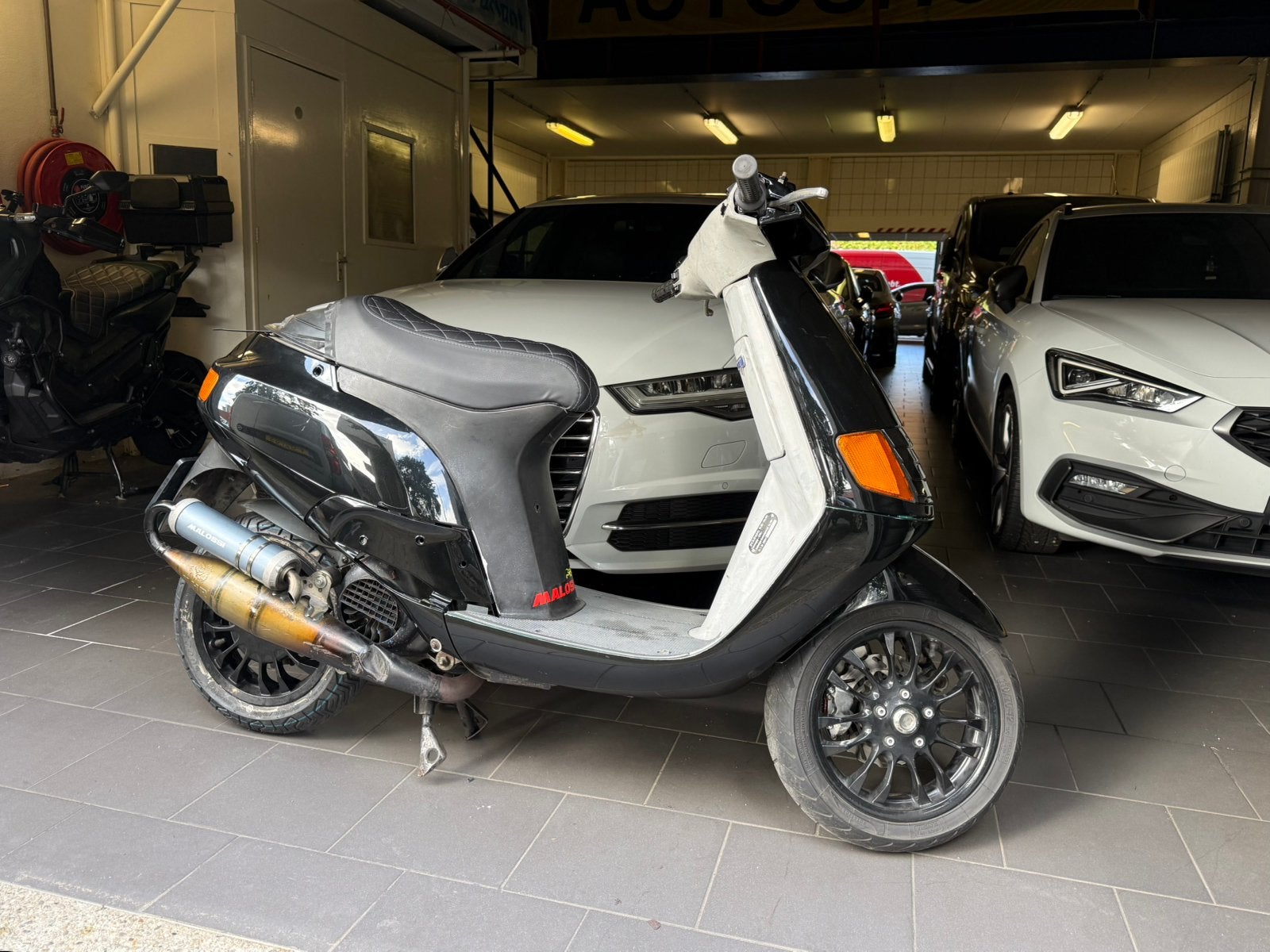 Piaggio SKR - Zwart, Goed Onderhouden, Ophalen, Benzine, Overige modellen