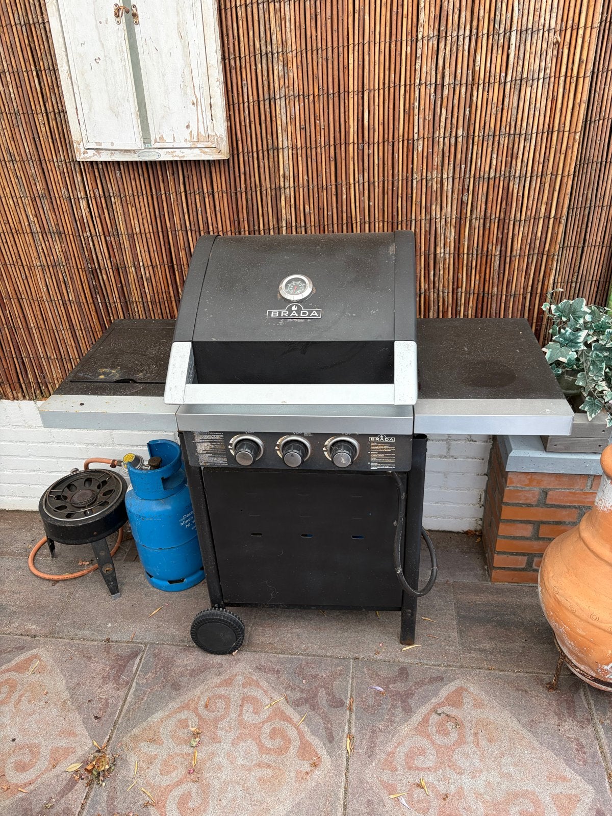 Brada gas BBQ! Moet zo snel mogelijk weg!!, Ophalen, Gebruikt
