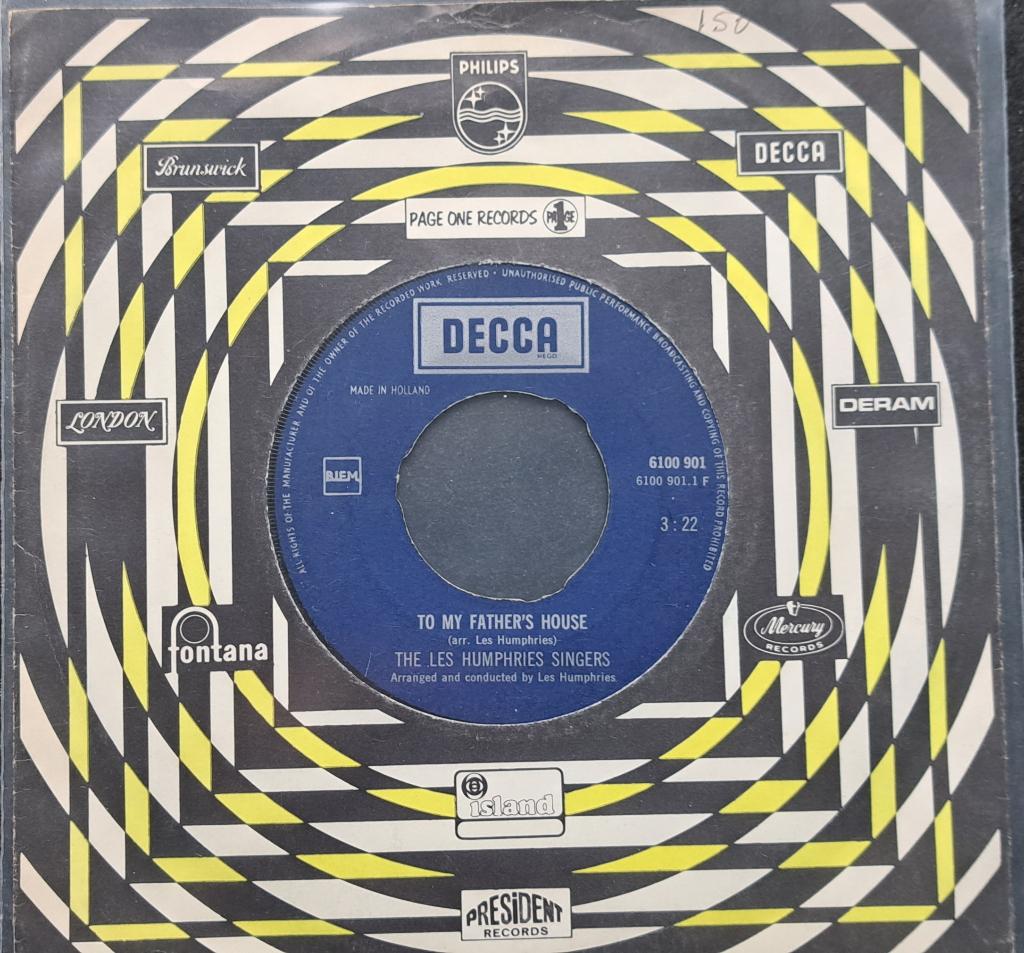 The Les Humphries Singers - To my fathers house, Ophalen of Verzenden, Gebruikt, Pop