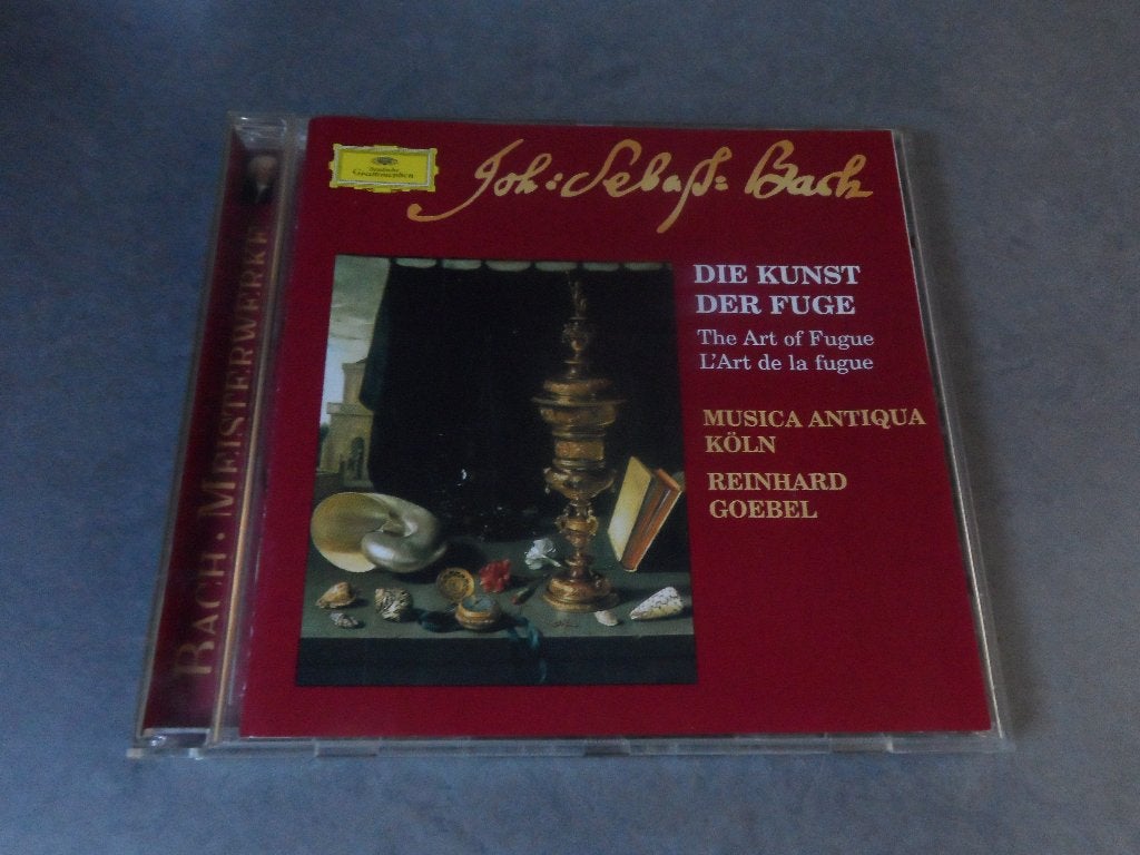 Bach, Musica Antiqua Köln, Goebel  / Die Kunst Der Fuge - CD, Verzenden, Barok, Gebruikt, Overige typen