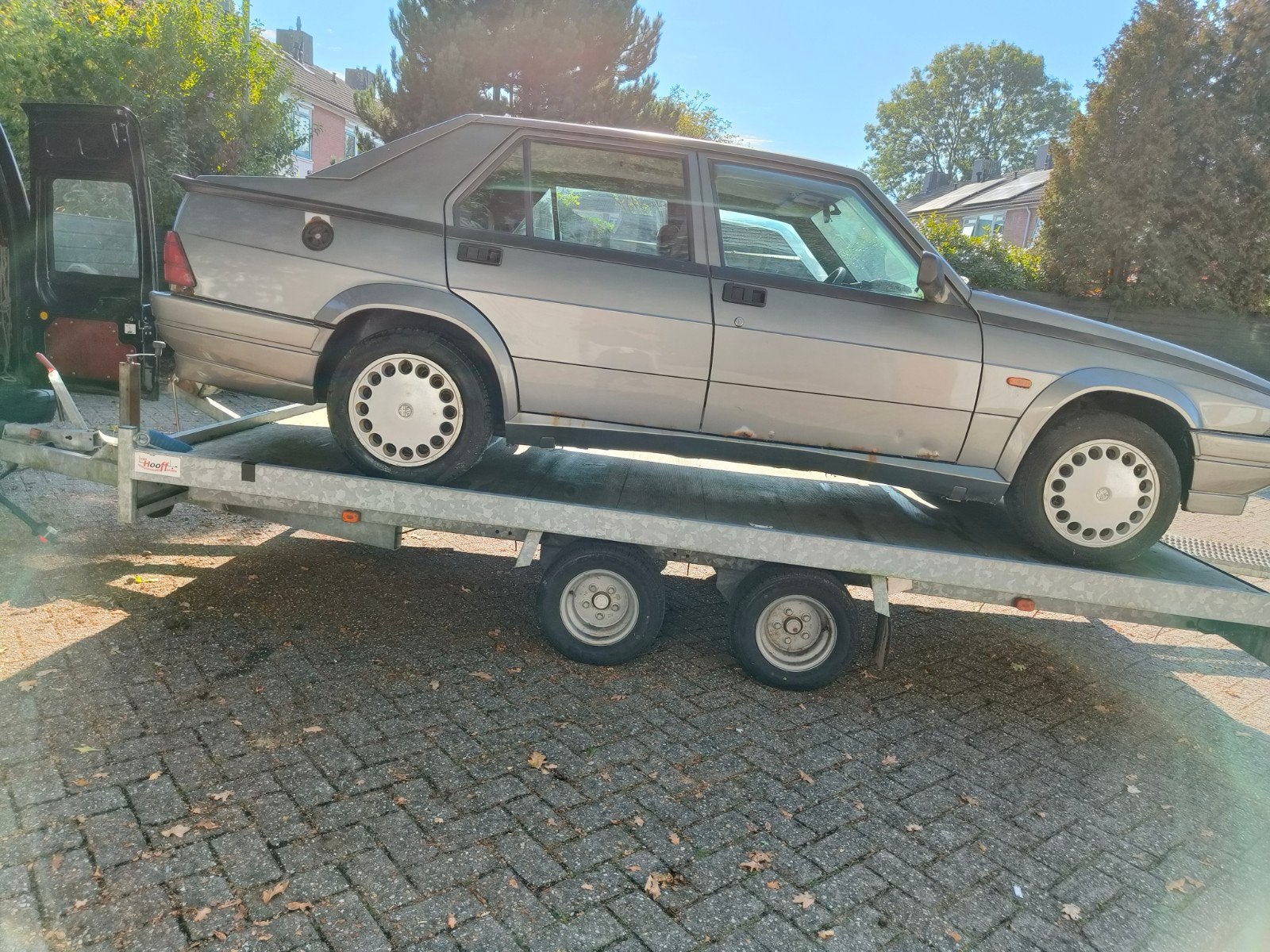 Opknapper! Alfa Romeo 75 2.0 Twin Spark 1989 Grijs, foto 7