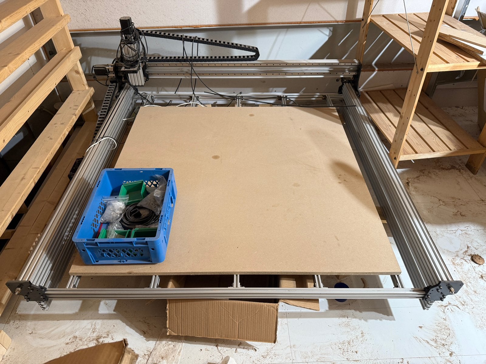 Rat Rig KillerBee CNC 1515 1500x1500 compleet, Ophalen, 1200 watt of meer, 70 mm of meer