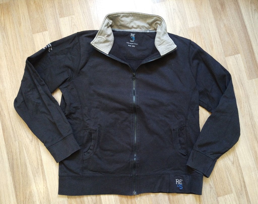 Re-5 vest van Bio katoen Max Havelaar, Ophalen of Verzenden, Zo goed als nieuw, Maat 56/58 (XL), Zwart