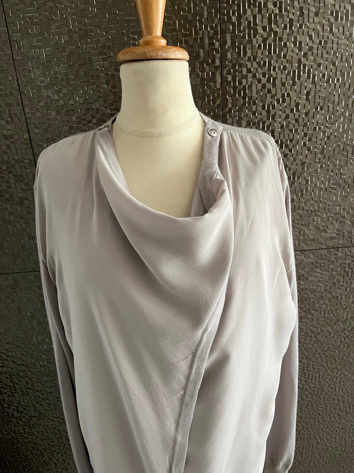 Dante6 zijden set in greige kleur - Maat M/L, Ophalen of Verzenden, Nieuw, Maat 38/40 (M), Grijs