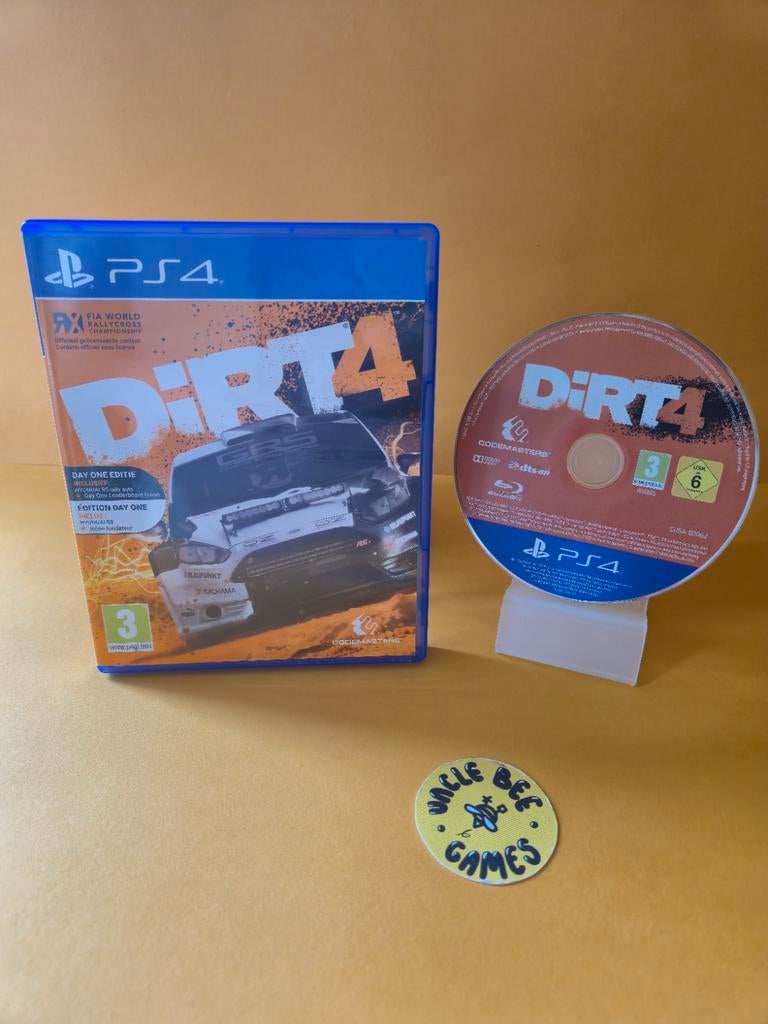 DiRT 4, Spelcomputers en Games, Games | Sony PlayStation 4, Verzenden, 1 speler, Racen en Vliegen, Zo goed als nieuw