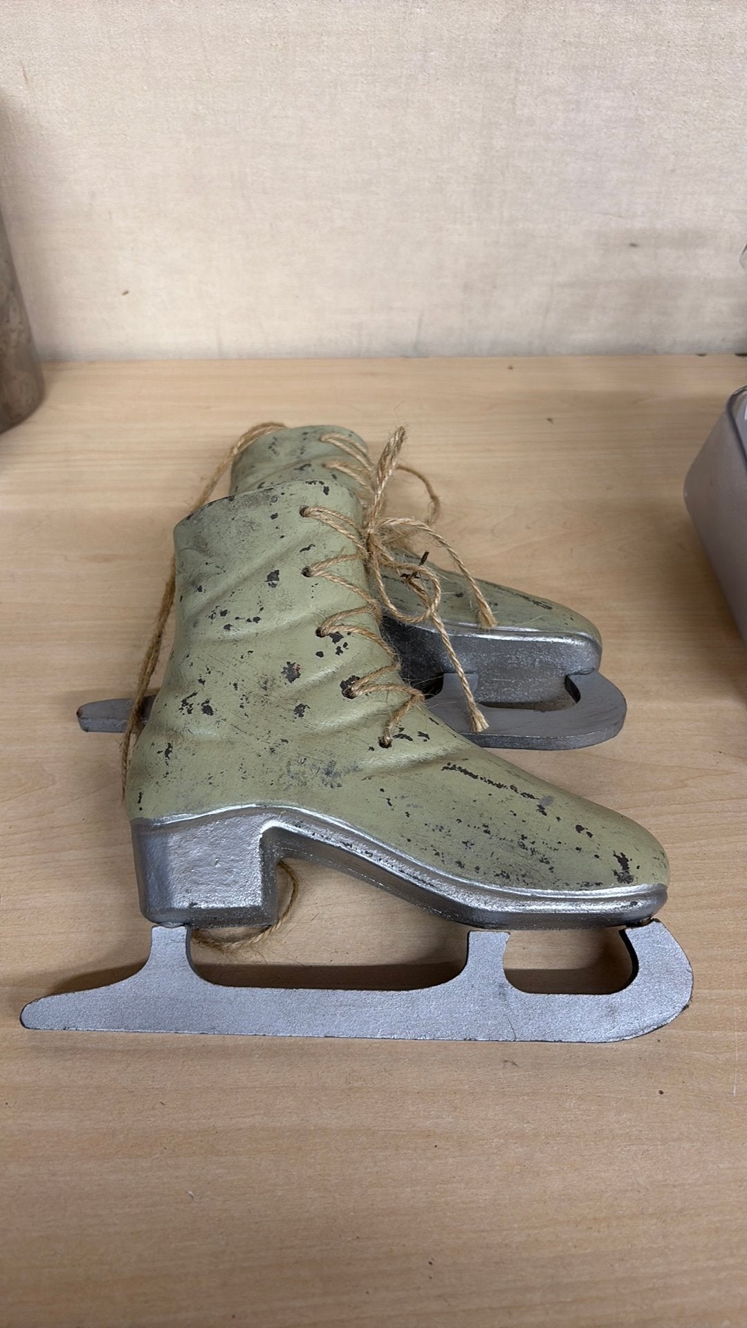 Decoratie schaatsen, Ophalen of Verzenden, Gebruikt