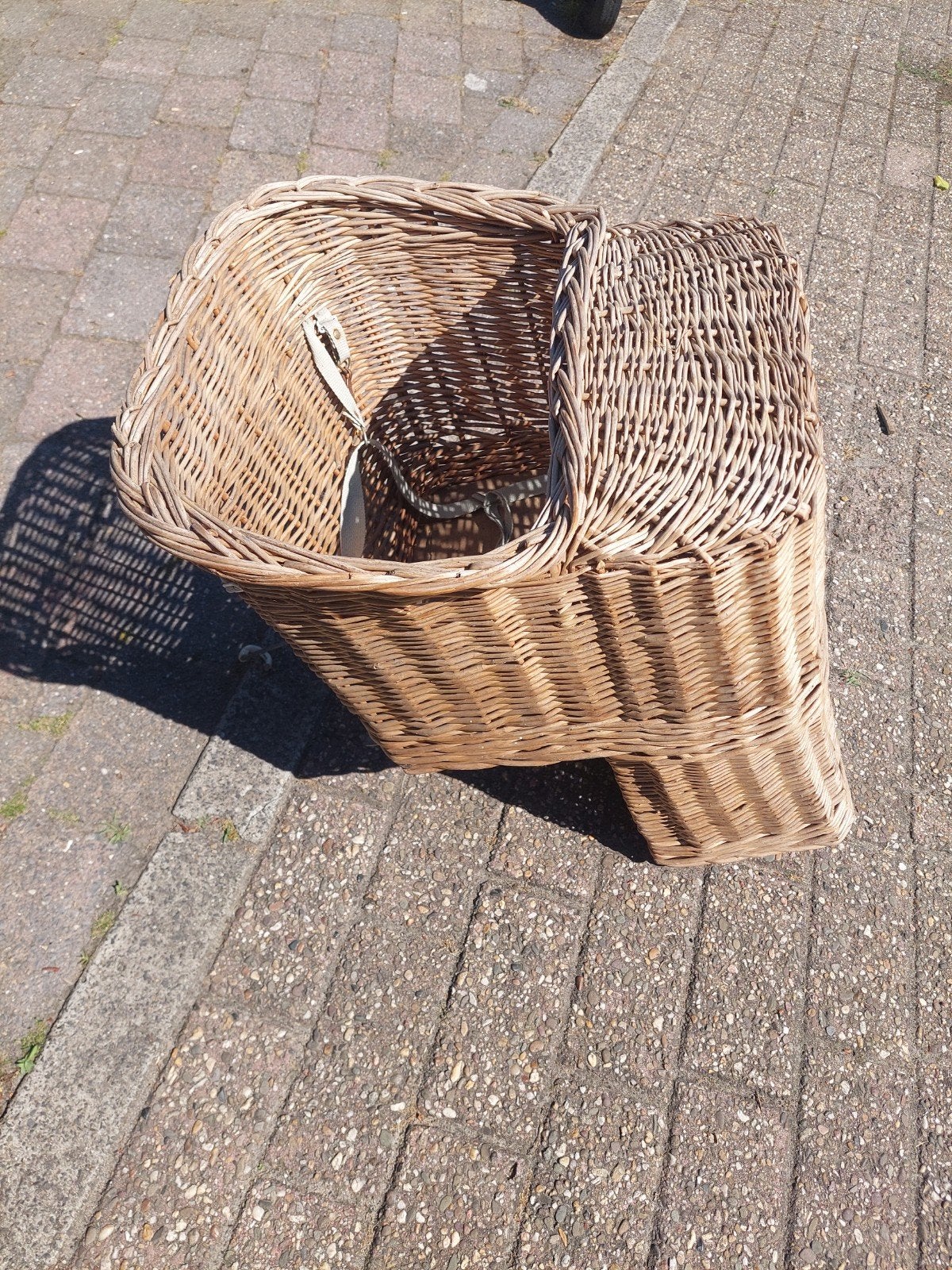 Vintage rieten kinderzitje fiets | Ouderwets fietsstoeltje, Ophalen, Gebruikt, Achterzitje