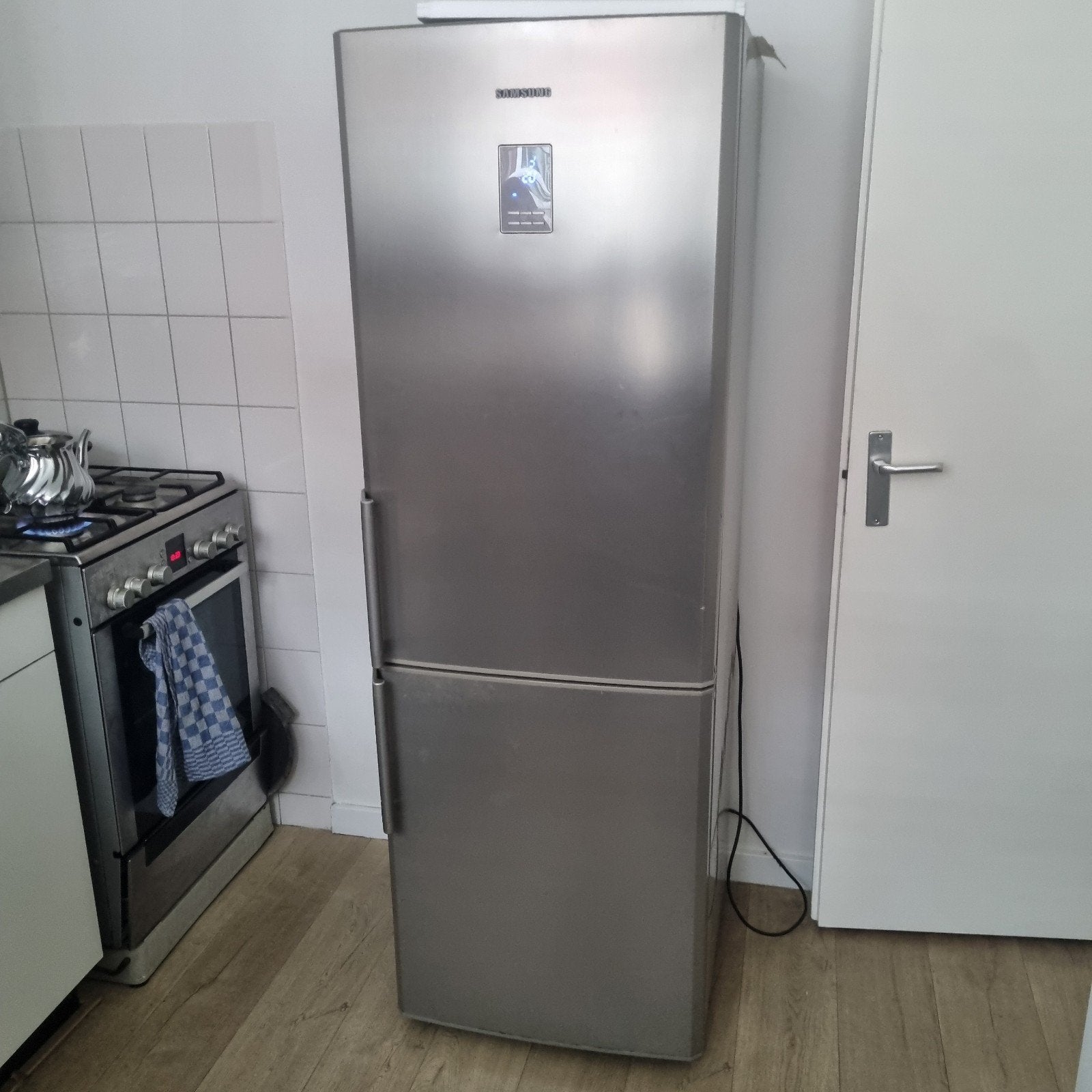 Samsung Koelvriescombinatie - Gebruikt, Witgoed en Apparatuur, Koelkasten en IJskasten, Gebruikt, Met aparte vriezer, 200 liter of meer