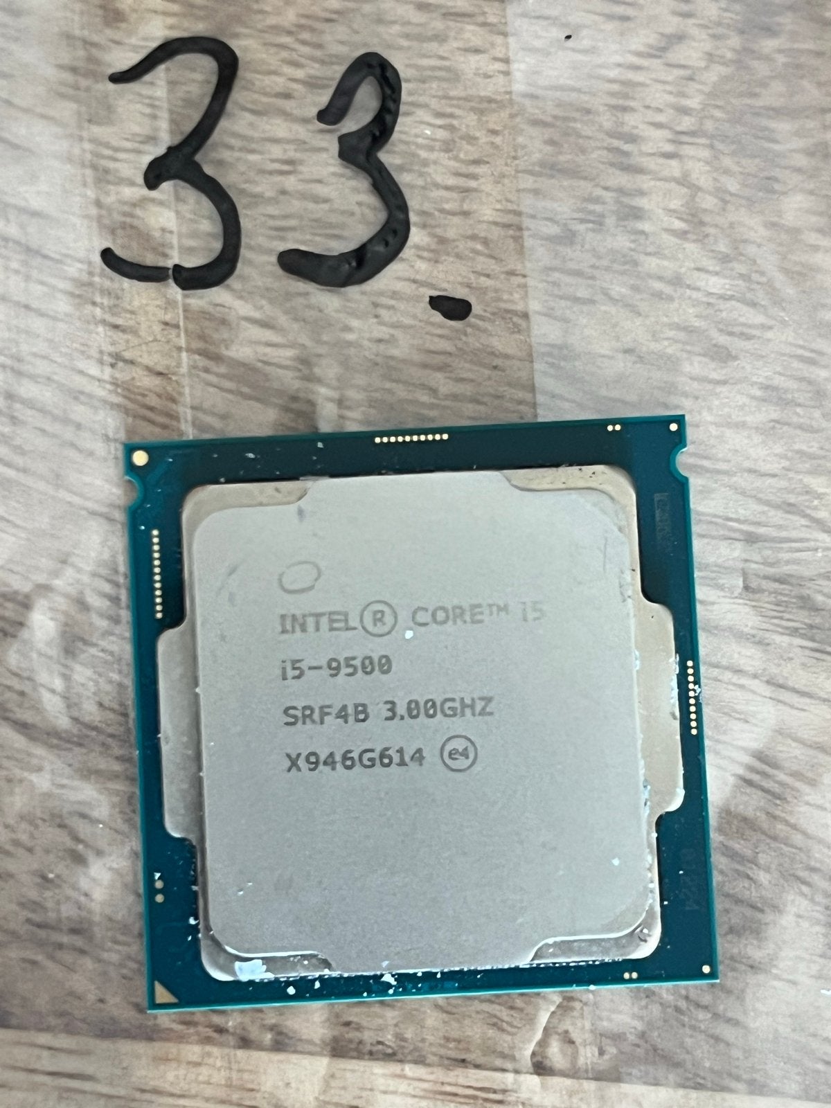#33 - Intel Core i5-9500 Processor 3.00GHz, Computers en Software, Verzenden, Zo goed als nieuw, 6-core, 3 tot 4 Ghz