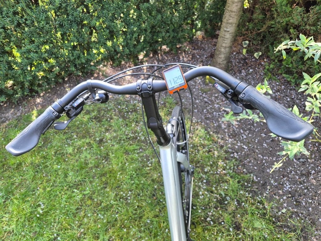 Sportieve Jan Janssen damesfiets Hybridium 49 cm–20v Shimano, 28 inch, Velgrem, 47 tot 50 cm, Zo goed als nieuw