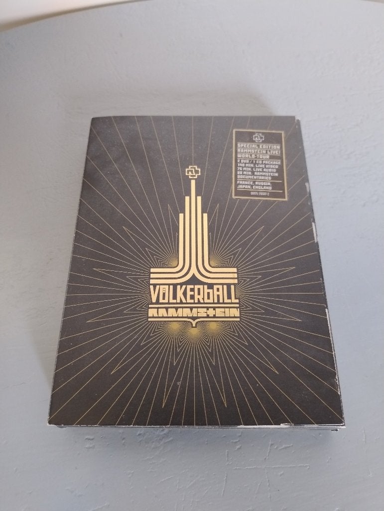 Rammstein Volkerball Deluxe box, Cd's en Dvd's, Verzenden, Gebruikt, Boxset