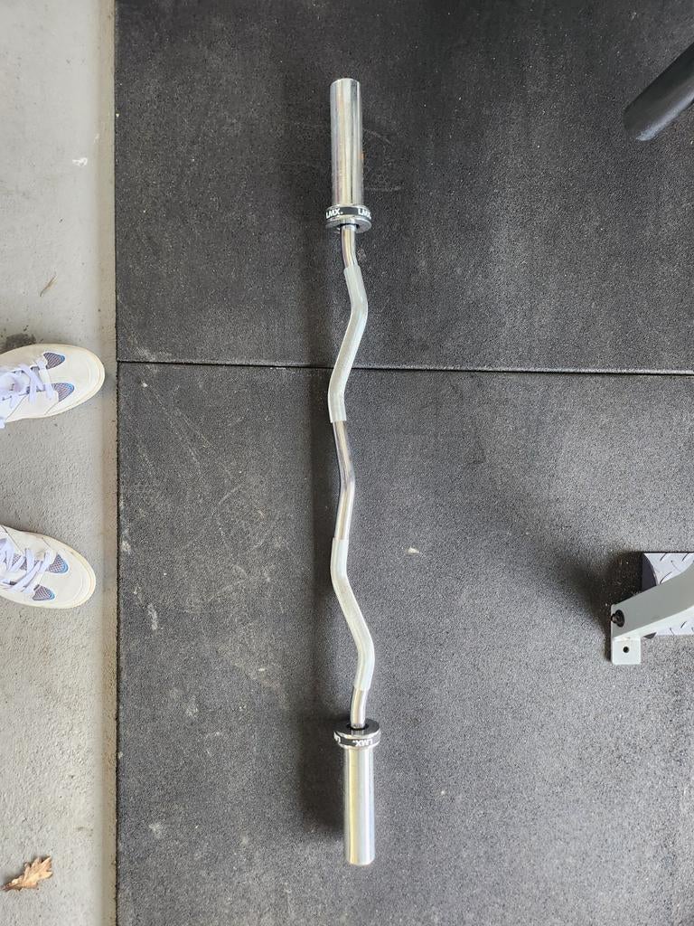 LMX LifeMaxx EZ Curl Bar, Ophalen of Verzenden, Gebruikt, Armen, Halterstangen