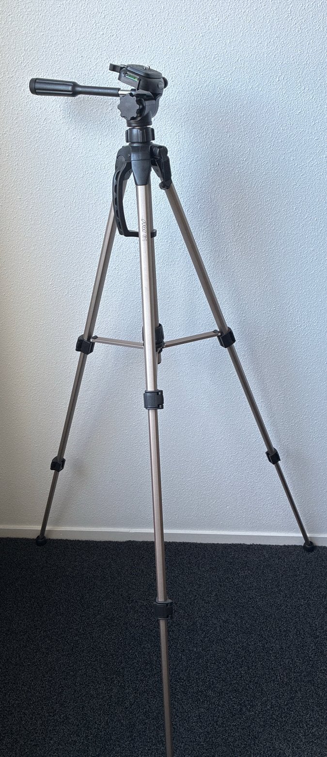 Hama Star 61 Stabiel driepoot statief met waterpas, Audio, Tv en Foto, 125 cm of minder, Met waterpas, Nieuw, Hama