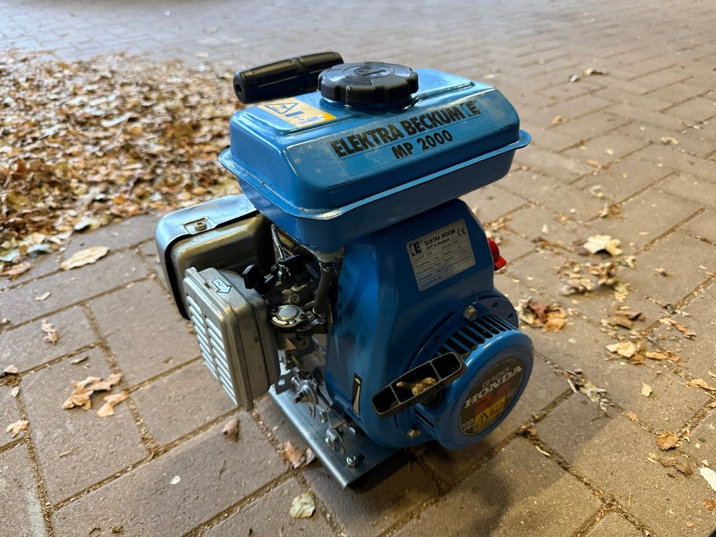Honda G100 Benzine Waterpomp - Elektra Beckum MP 2000, Tuin en Terras, Ophalen, Gebruikt, Handmatig, Overige typen