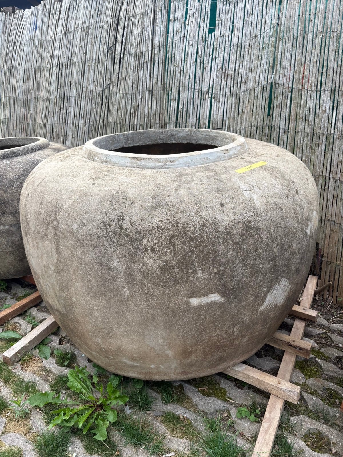 MEGA XXL pot !!, Tuin en Terras, Bloempotten, Ophalen, Steen, Gebruikt, 40 cm of meer