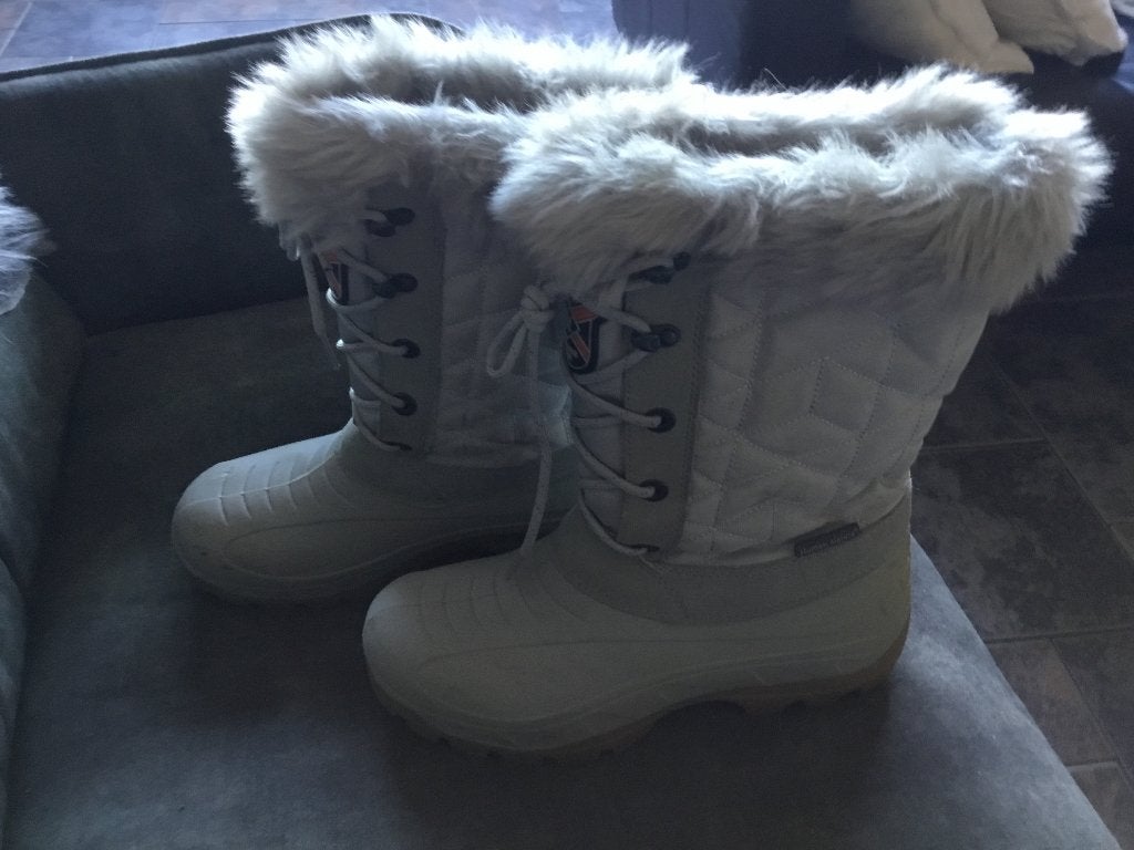 ANWB snowboots 39 grijs (1x gedragen), Ophalen, Snowboots, Nieuw, Grijs