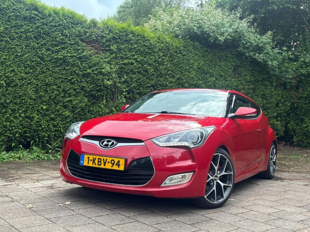 Hyundai Veloster 1.6 GDI Airco Cruise Navi Pano NAP APK, Auto's, Voorwielaandrijving, 1160 kg, 4 cilinders, 4 stoelen