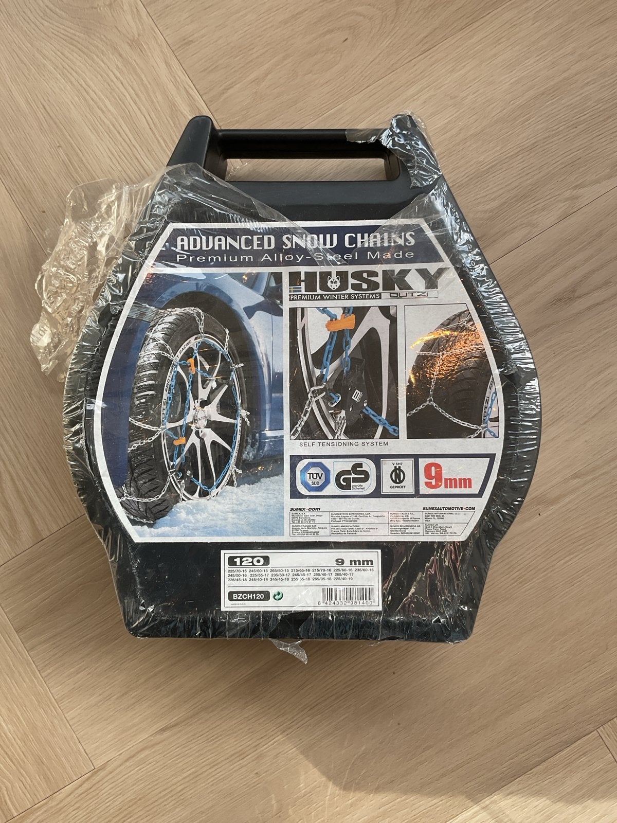 Husky Advanced Sneeuwkettingen 9mm - Maat 120, Auto diversen, Ophalen, Nieuw