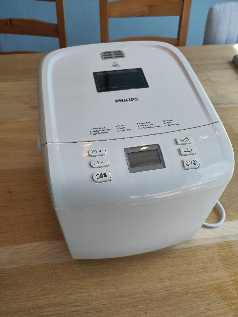 Broodbakmachine, Gebruikt, Kijkvenster, 800 tot 1200 gram deeg, Ophalen