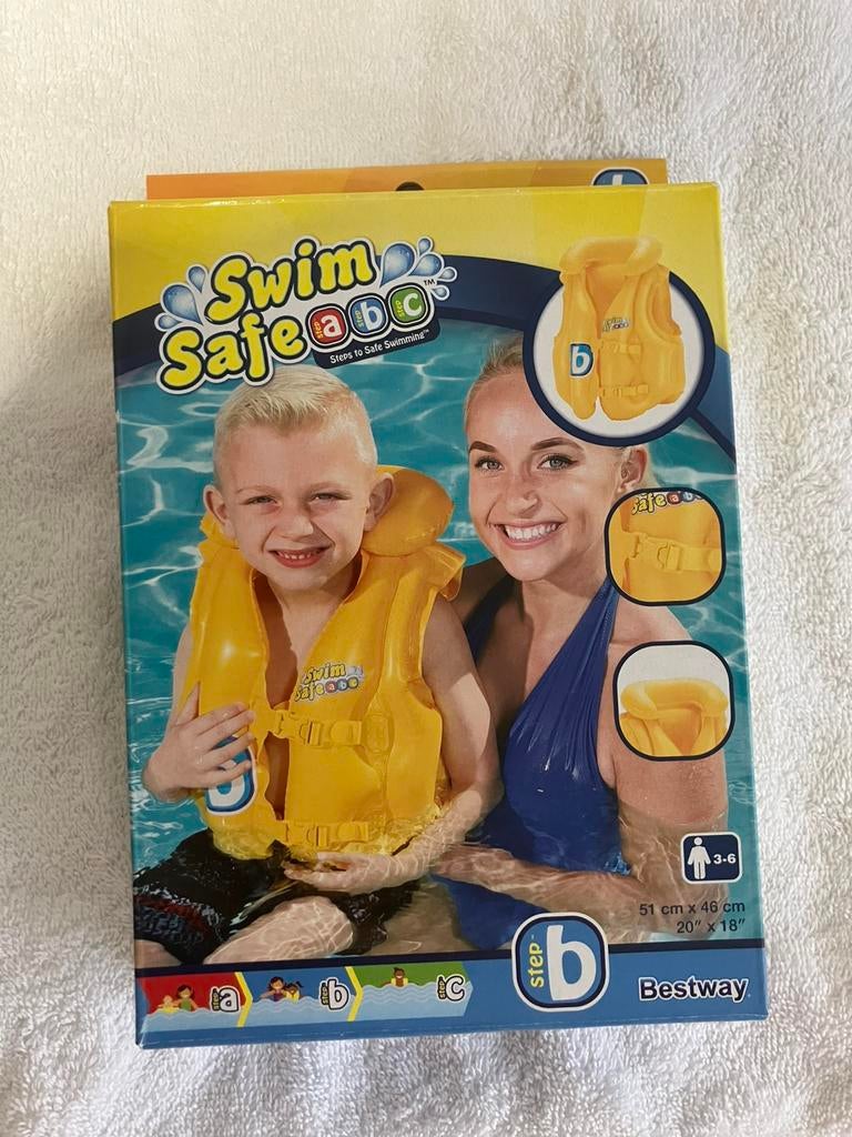 Bestway Swim Safe Zwemvest - Nieuw in doos!, Kinderen en Baby's, Kinderkleding | Kinder-zwemkleding, Jongen of Meisje, One size