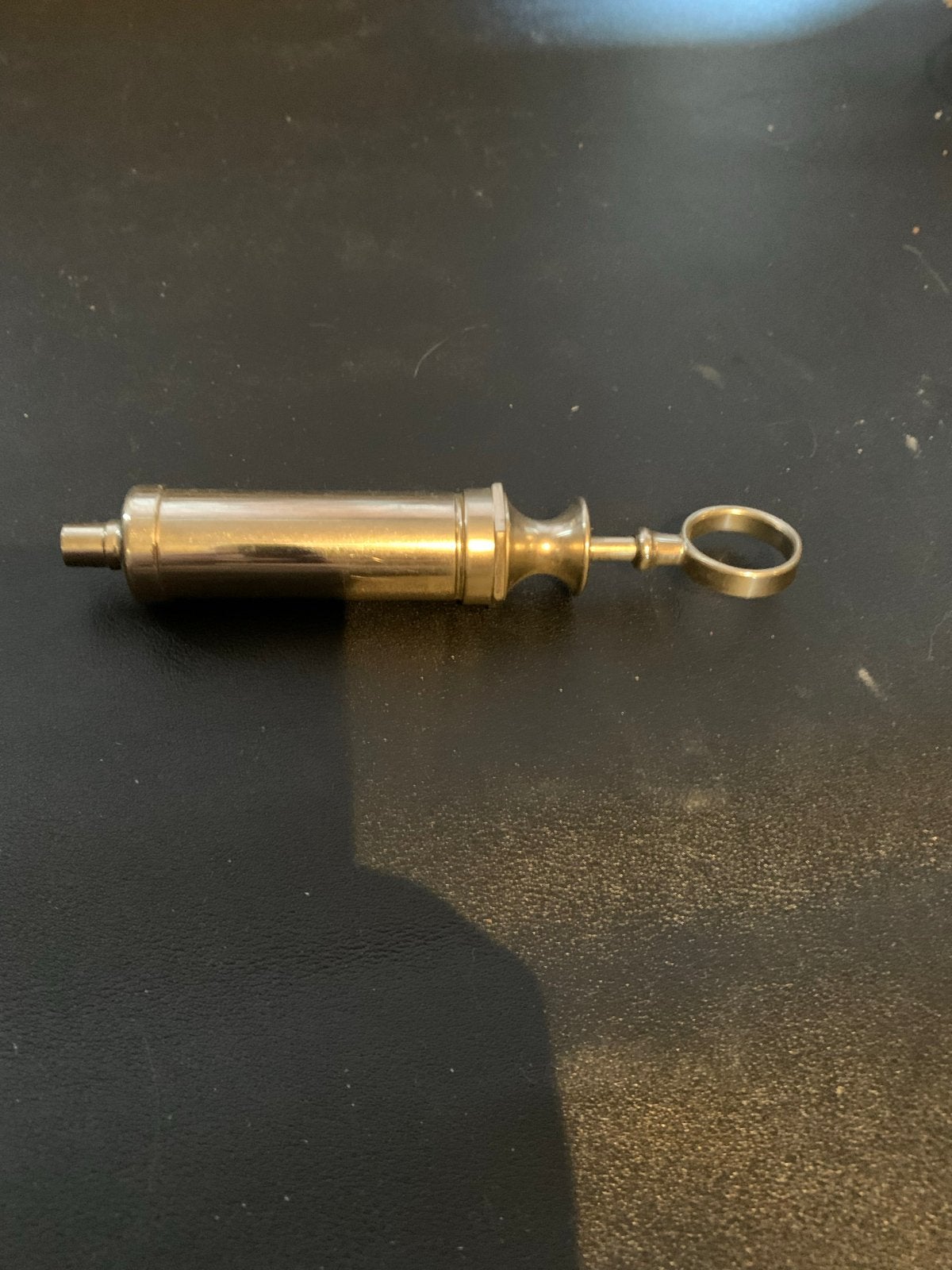 Antieke messing spuit - medisch instrument, Ophalen of Verzenden