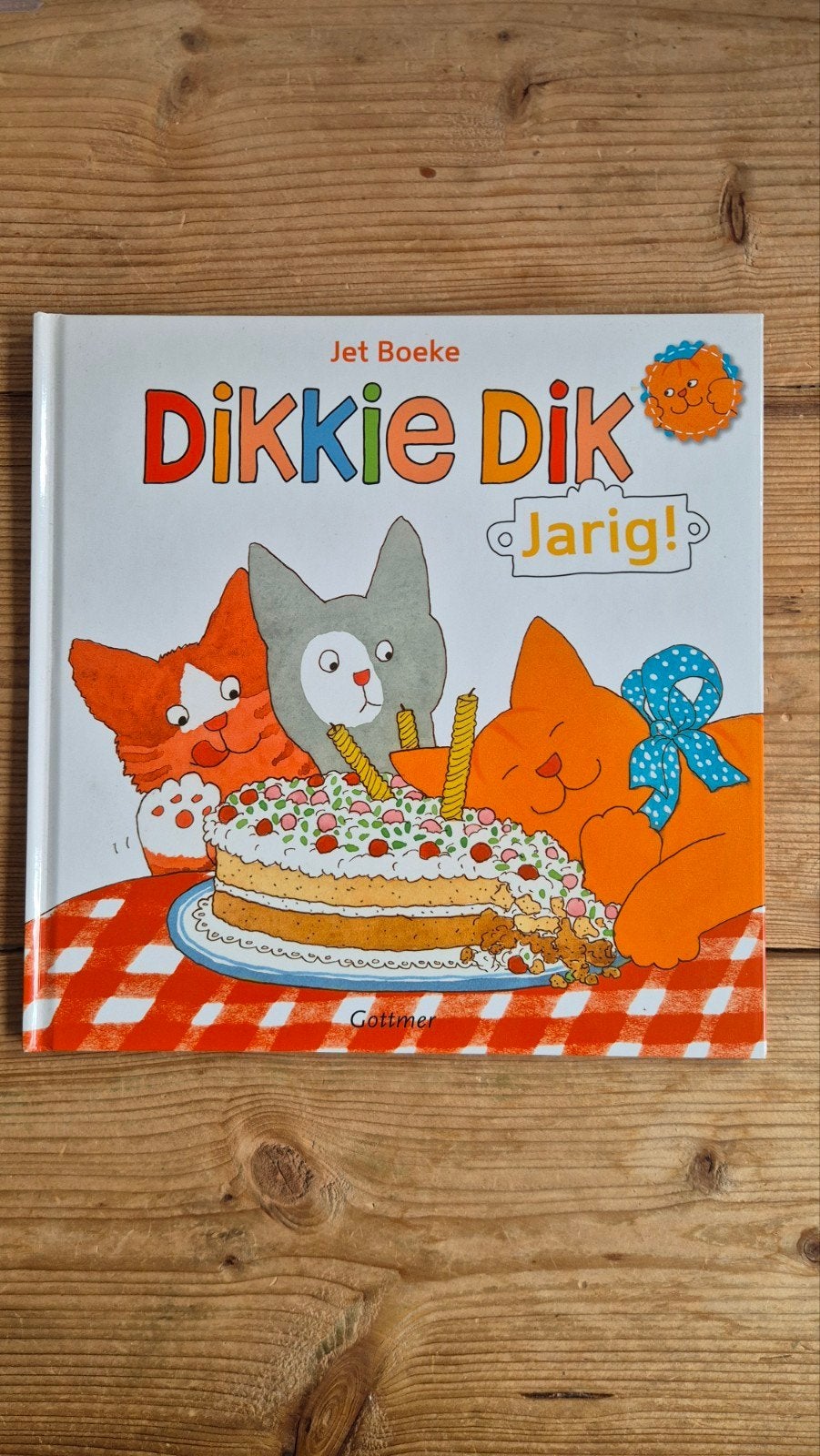 Dikkie Dik Jarig! - Jet Boeke, Boeken, Ophalen of Verzenden, Zo goed als nieuw, Jet Boeke, 2 tot 3 jaar