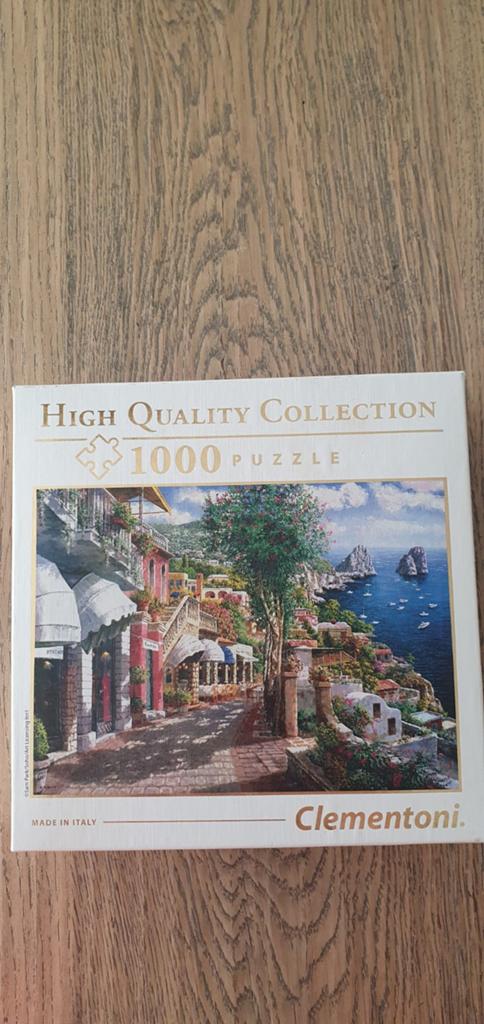 Clementoni High Quality Coll. Capri 1000 stukjes Puzzel, Kinderen en Baby's, Speelgoed | Kinderpuzzels, Zo goed als nieuw, 6 jaar of ouder