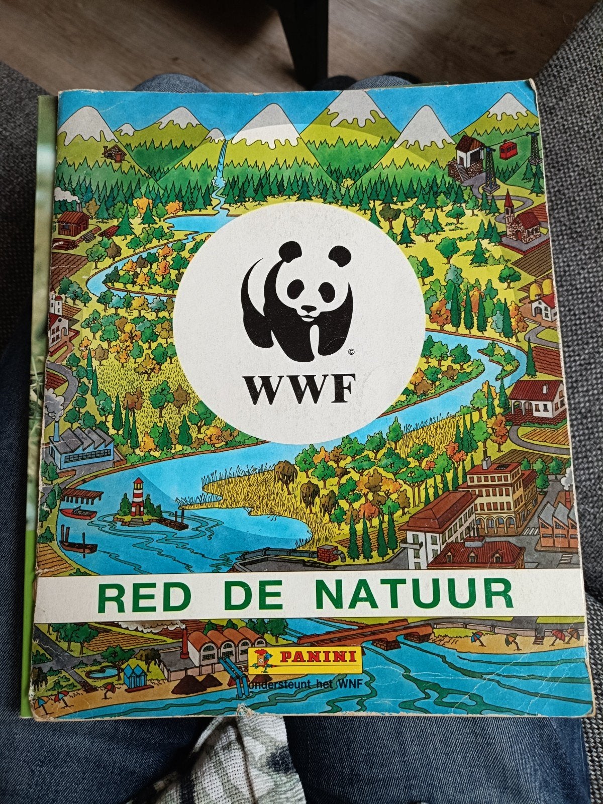 Compleet Panini WWF Red de Natuur spaaralbum, Ophalen of Verzenden