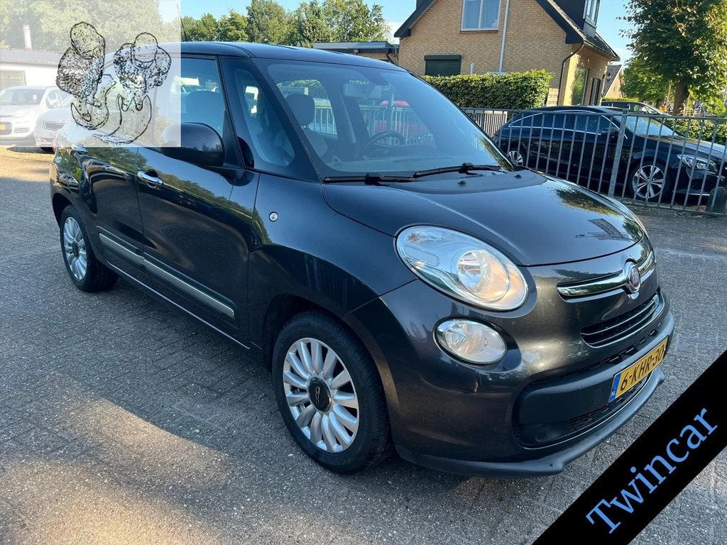 Fiat 500 L 0.9 TwinAir Easy AIRCO CRUISE LMV BL.TOOTH NAP, Auto's, Fiat, Stof, Gebruikt, Origineel Nederlands, Bedrijf