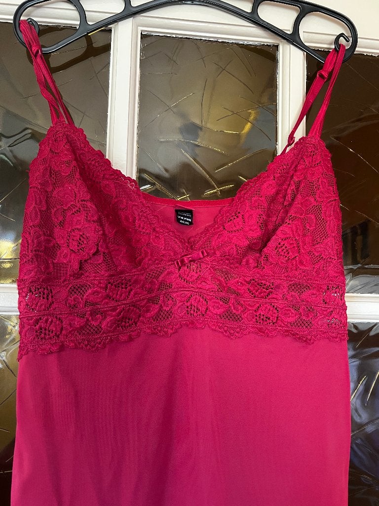 wijnrode nachthemd, Kleding | Dames, Ophalen of Verzenden, Rood, Nachtkleding