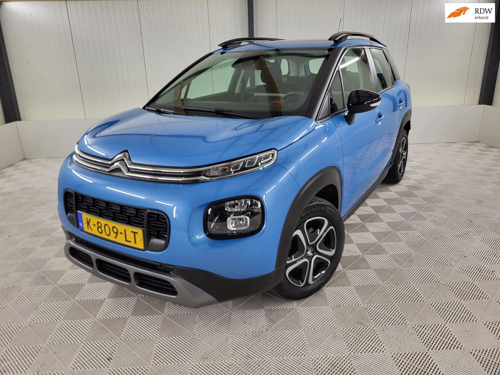 Citroen C3 Aircross 1.2 PureTech S&S Feel, Auto's, Gebruikt, Euro 6, 1199 cc, Blauw