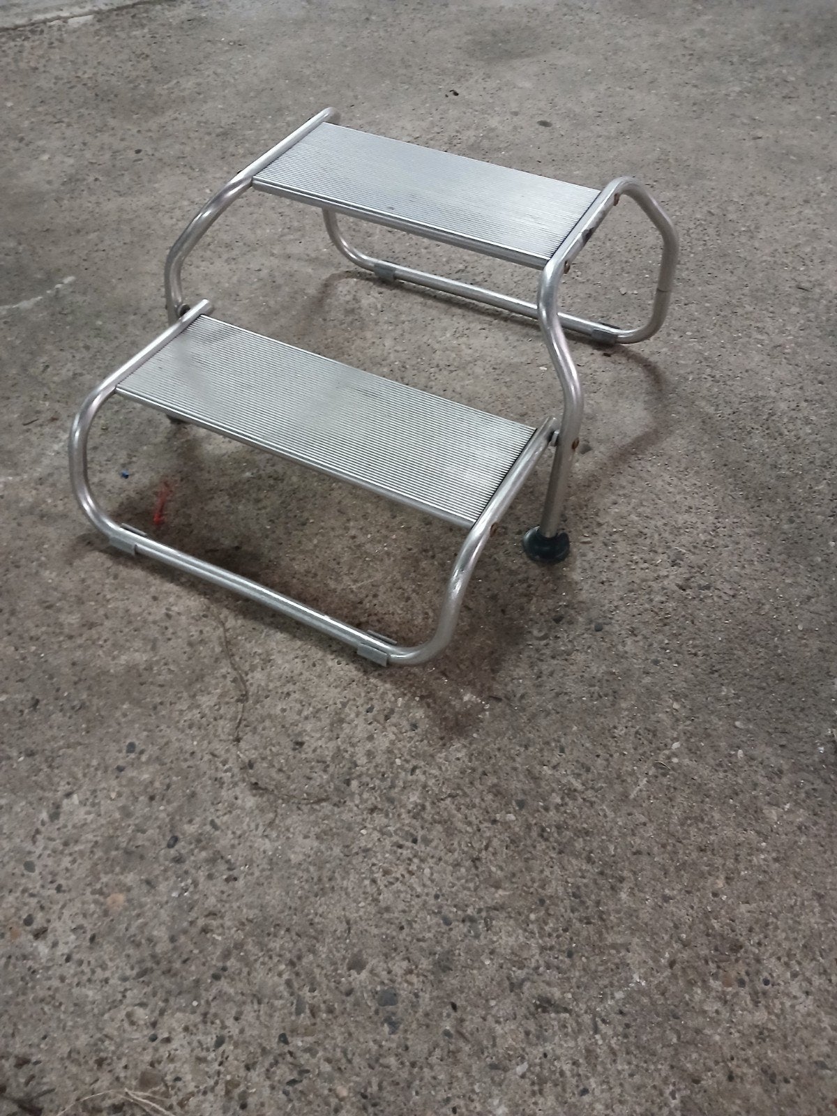 Dukdalf Opstap Caravan - Aluminium, Ophalen, Gebruikt