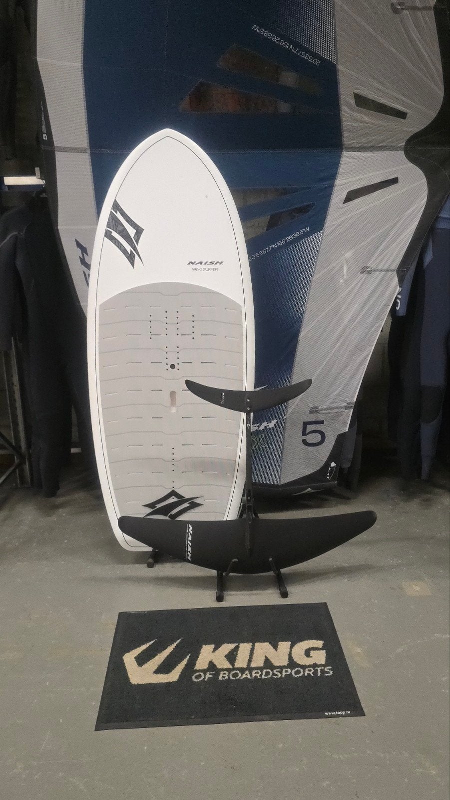 beginners set Naish Wingsurfer, Watersport en Boten, Wingsurfen, Ophalen, Gebruikt