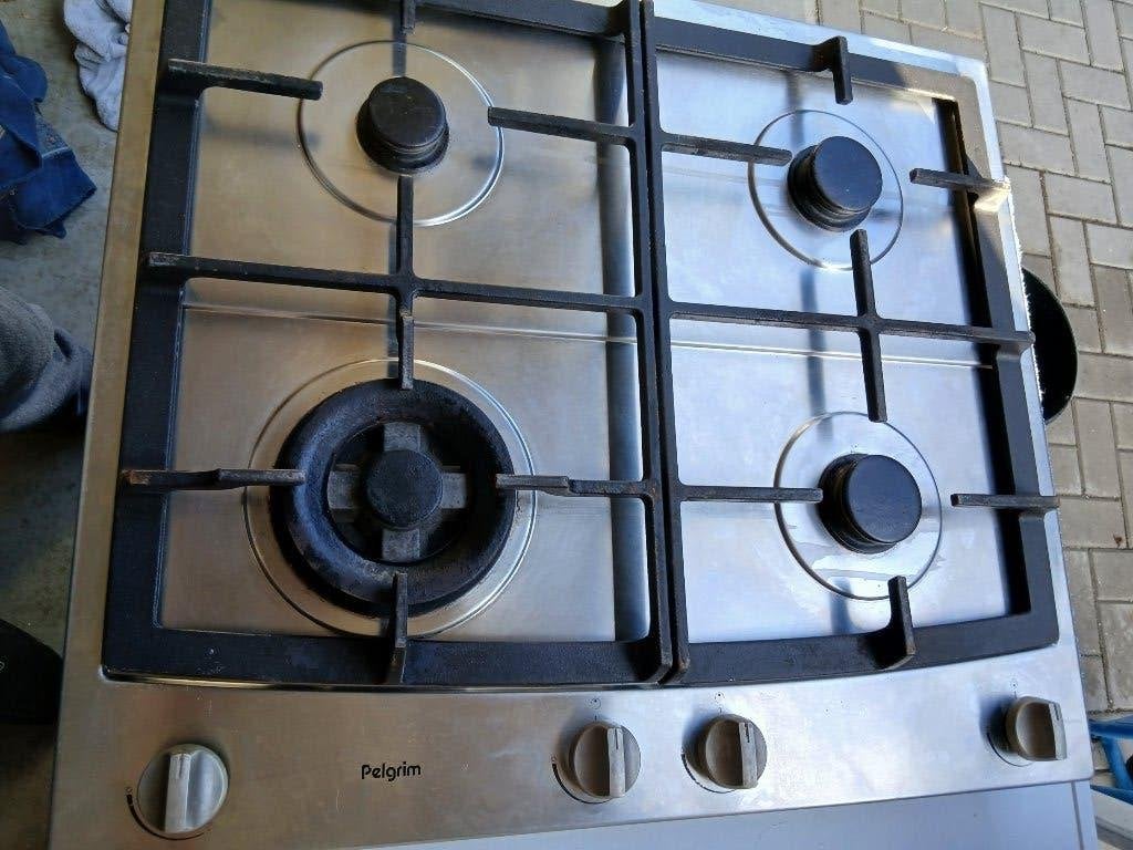 gaskookplaat Pelgrim inbouw 4 pits heel netjes 50 euro, Ophalen, Meerkleurig, 50 tot 100 cm, Zo goed als nieuw