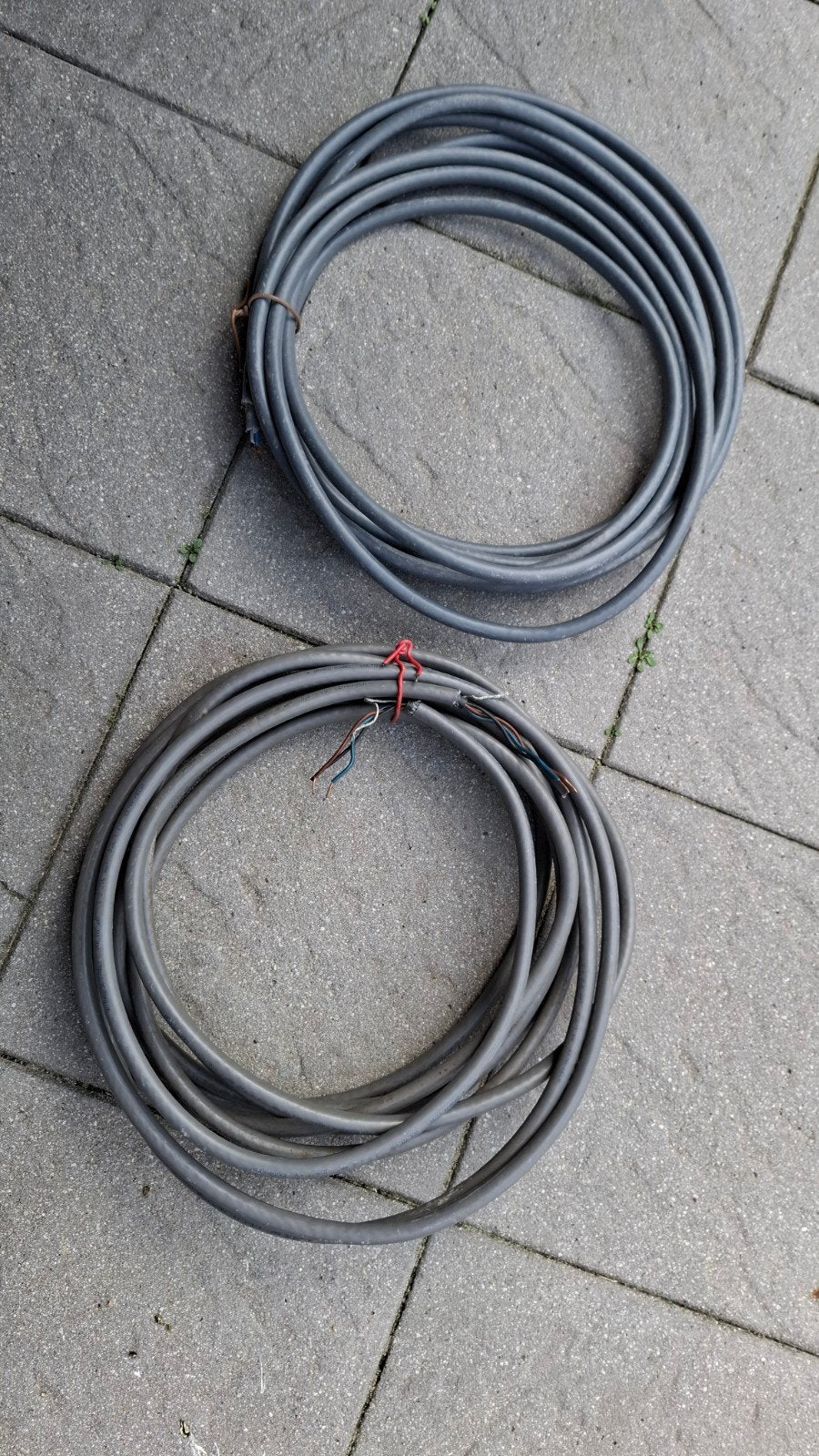 grondkabels 3 en 4 aderig, Ophalen, Kabel of Snoer